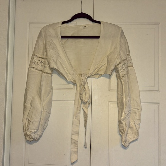 Tularosa Liz Wrap Top. Size Small - Picture 4 of 7